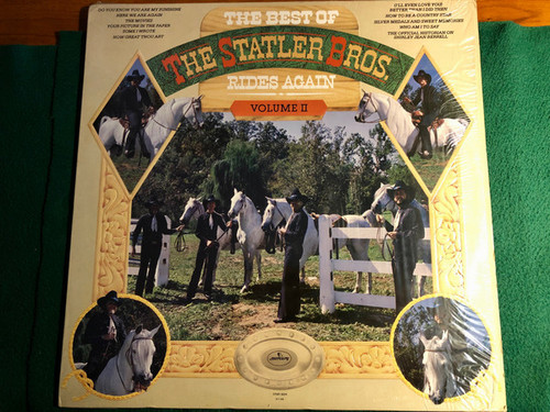 The Statler Brothers - The Best Of The Statler Bros. Rides Again Volume II (LP, Comp, Pla)