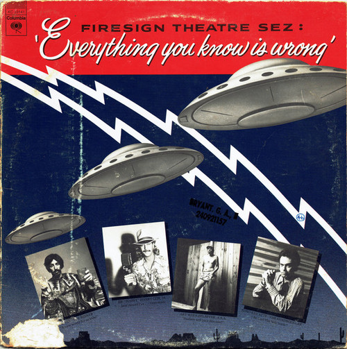 The Firesign Theatre - Everything You Know Is Wrong (LP, Album, San)