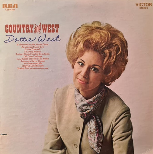 Dottie West - Country And West (LP, Album, Hol)