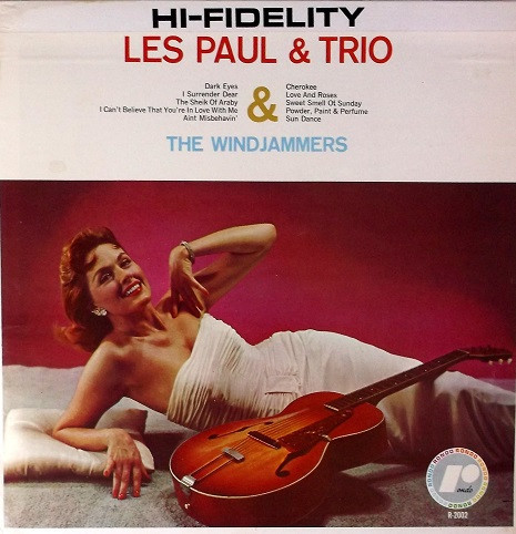 Les Paul & Trio* & The Windjammers (2) - Les Paul & Trio & The Windjammers (LP, Album, Mono)