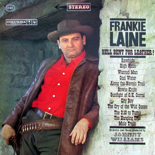 Frankie Laine - Hell Bent For Leather! (LP, Album, Ter)