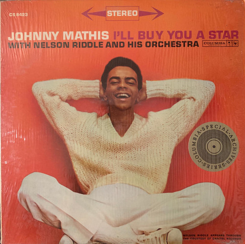 Johnny Mathis With Nelson Riddle And His Orchestra - I'll Buy You A Star (LP, Album, RE)