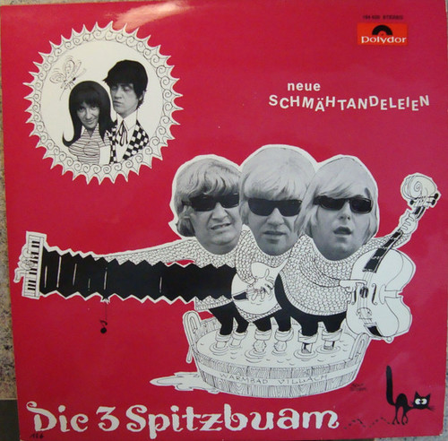 Die 3 Spitzbuam* - Neue Schmähtandeleien (LP, Album, Mono)