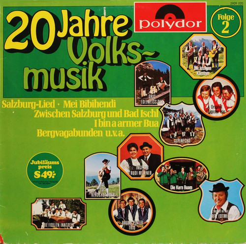 Various - 20 Jahre Volksmusik Folge 2 (LP, Comp)
