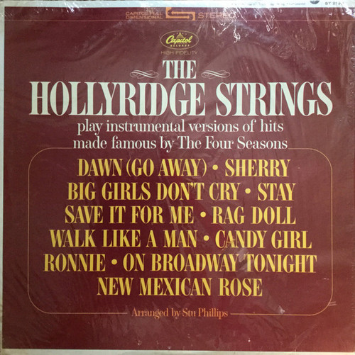 The Hollyridge Strings - The Hollyridge Strings Play Hits Made Famous By The Four Seasons (LP)