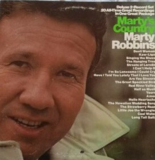 Marty Robbins - Marty's Country (2xLP, Comp, RE)_3481232865