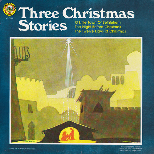 The Wonderland Players - Three Christmas Stories (LP, Album)