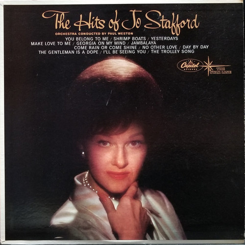 Jo Stafford - The Hits Of Jo Stafford (LP, Album, RE, Win)