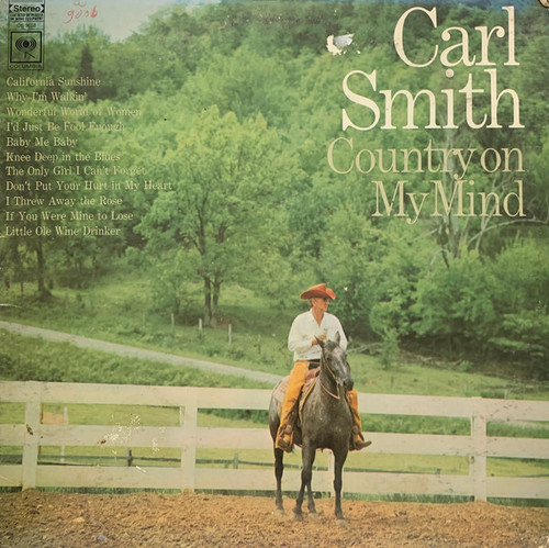 Carl Smith (3) - Country On My Mind (LP, Album)_3487569621