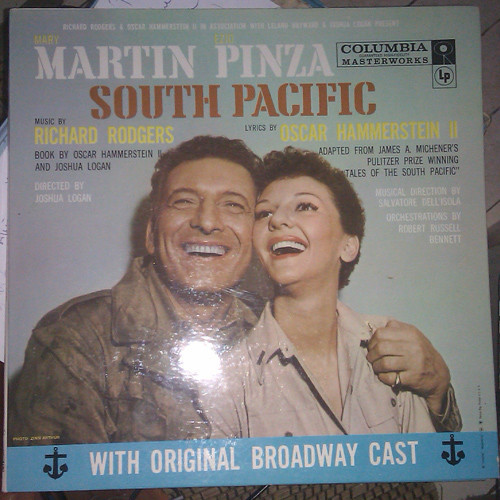 Mary Martin, Ezio Pinza, Richard Rodgers / Oscar Hammerstein 2nd* With Original Broadway Cast* - South Pacific (LP, Album, Mono, RE, Gat)_3487536588