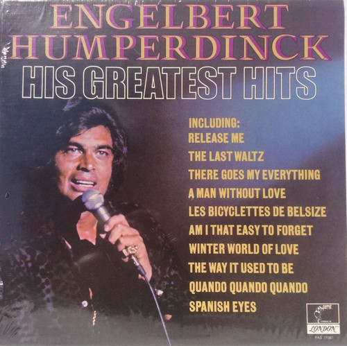 Engelbert Humperdinck - His Greatest Hits (LP, Comp, Pet)