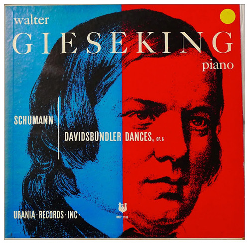 Schumann* / Walter Gieseking - Davidsbundlertanze, Opus 6 (LP, Album)