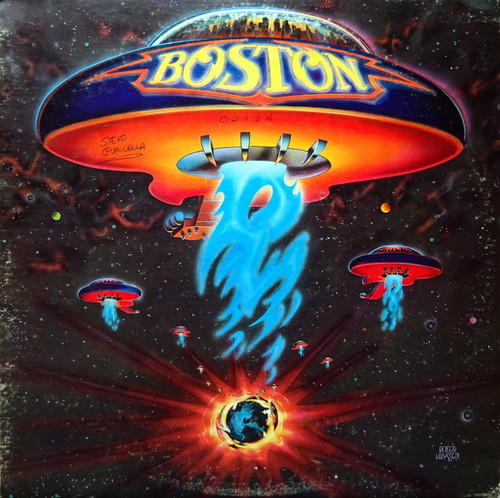 Boston - Boston (LP, Album, Pit)