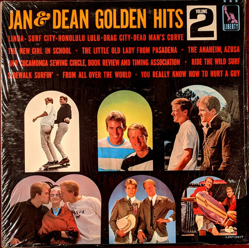 Jan & Dean - Jan & Dean's Golden Hits: Volume 2 (LP, Comp, Mono, Ind)