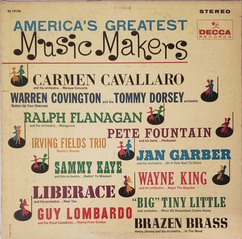 Various - America's Greatest Music Makers (LP, Album, Comp)
