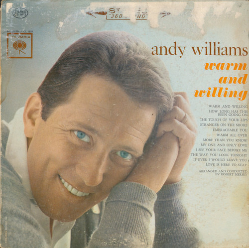Andy Williams - Warm And Willing (LP, Album, Pit)