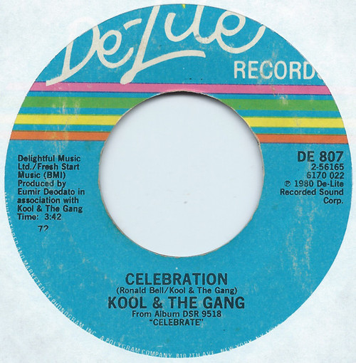 Kool & The Gang - Celebration / Morning Star (7", Single, Styrene, 72 )