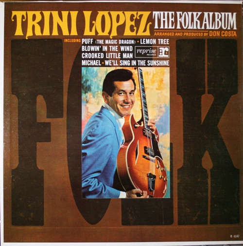 Trini Lopez - The Folk Album (LP, Album, Mono, Ter)_3525035537