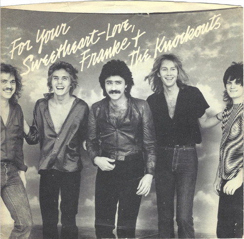 Franke & The Knockouts - Sweetheart (7", Single, Promo, Red)