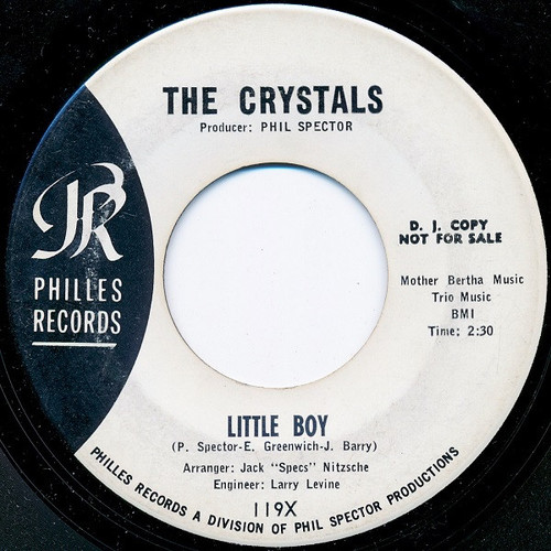 The Crystals - Little Boy (7", Promo)