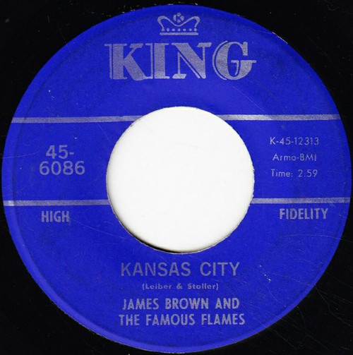 James Brown And The Famous Flames* - Kansas City / Stone Fox (7", Single)