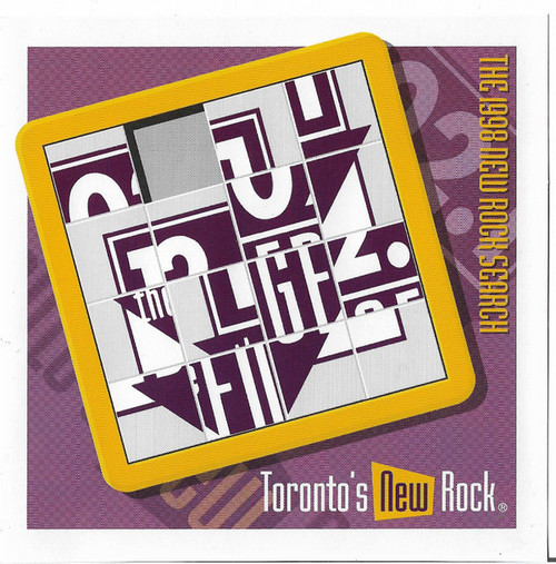 Various - The 1998 New Rock Search (CD, Comp)