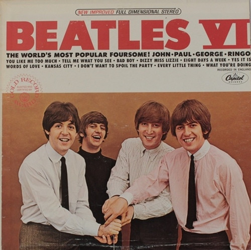The Beatles - Beatles VI (LP, Album, RE, RP)