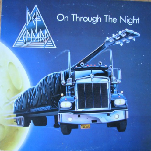 Def Leppard - On Through The Night (LP, Album, PRC)