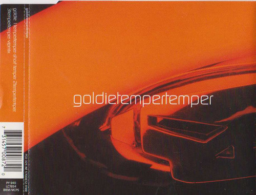 Goldie - Temper Temper (CD, Single, Promo)