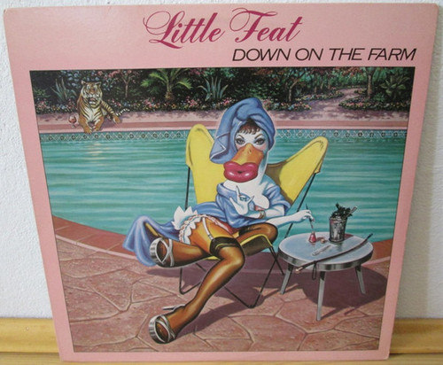 Little Feat - Down On The Farm (LP, Album, Gol)