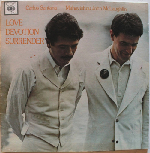 Carlos Santana, Mahavishnu John McLaughlin* - Love Devotion Surrender (LP, Album)