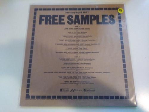 Various - Free Samples (LP, Comp, Promo, Smplr)