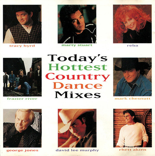 Various - Today's Hottest Country Dance Mixes (CD, Comp, Club)