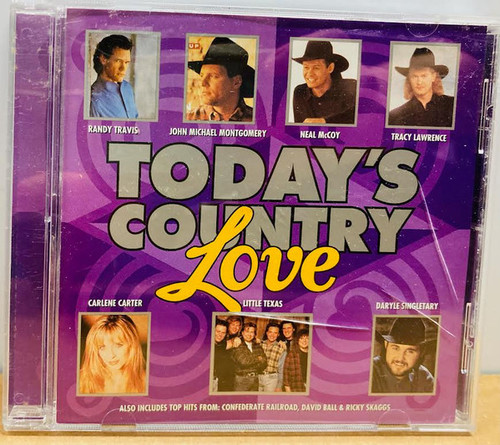 Various - Today's Country Love (CD, Comp)
