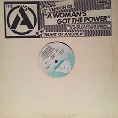 The A's - A Woman's Got The Power (12", Promo)