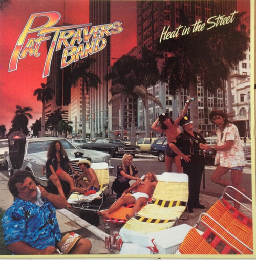 Pat Travers Band - Heat In The Street (LP, Album)