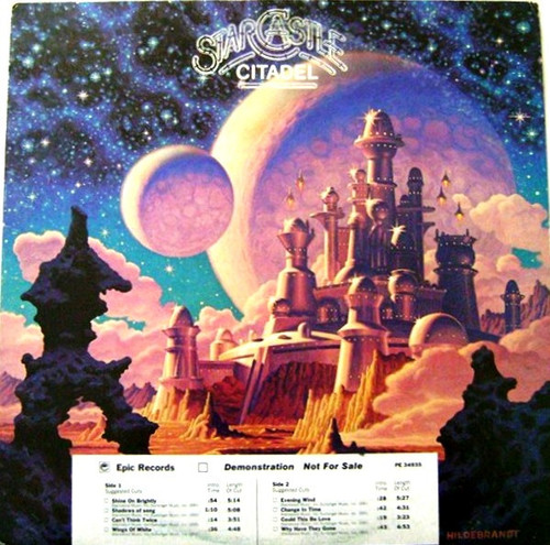 Starcastle - Citadel (LP, Album, Promo)