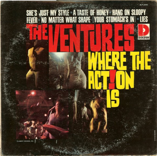 The Ventures - Where The Action Is (LP, Album, Mono, Roc)_3626498331