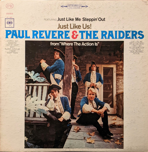 Paul Revere & The Raiders - Just Like Us (LP, Album, Pit)