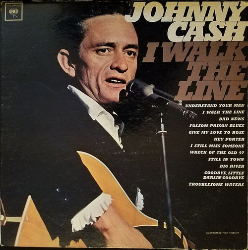Johnny Cash - I Walk The Line (LP, Album, Mono)