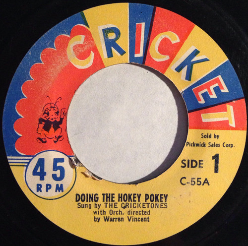 The Cricketones / Marge Cameron And The Songsters (3) - Doing The Hokey Pokey And Dilly Dally Song (7")