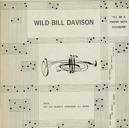 Wild Bill Davison - I'll Be A Friend With Pleasure (LP)