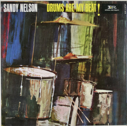 Sandy Nelson - Drums Are My Beat! (LP, Album, Mono, RE)