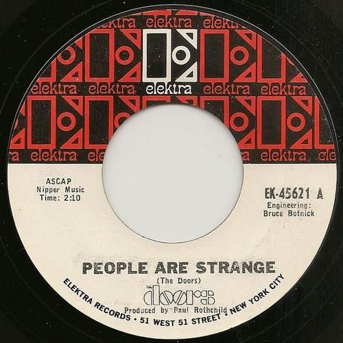 The Doors - People Are Strange (7", Single, Styrene, Ter)