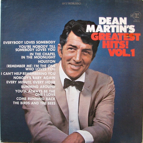 Dean Martin - Dean Martin's Greatest Hits! Vol. 1 (LP, Comp, Ter)