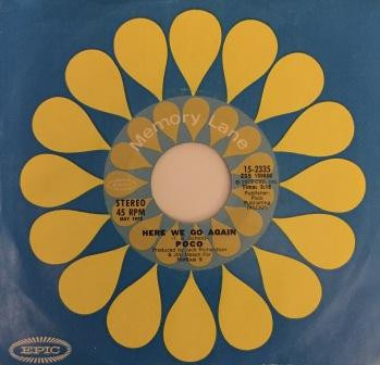 Poco (3) - Here We Go Again / A Good Feelin' To Know (7")