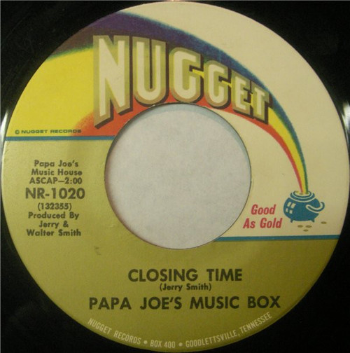 Papa Joe's Music Box - Closing Time / Speakeasy (1929) (7", Single)