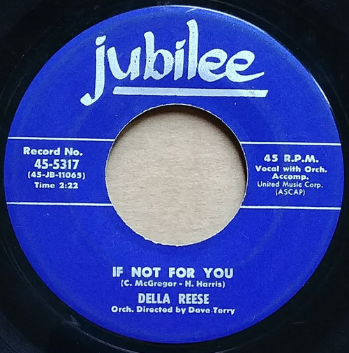 Della Reese - If Not For You (7")