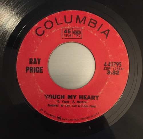 Ray Price - Touch My Heart (7", Styrene, Ter)