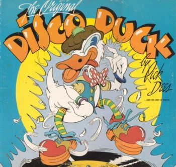 Rick Dees & His Cast Of Idiots - Disco Duck (LP, Album, Promo)